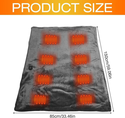 ⚡Flash Sale⚡Portable Electric Heated Blanket Shawl