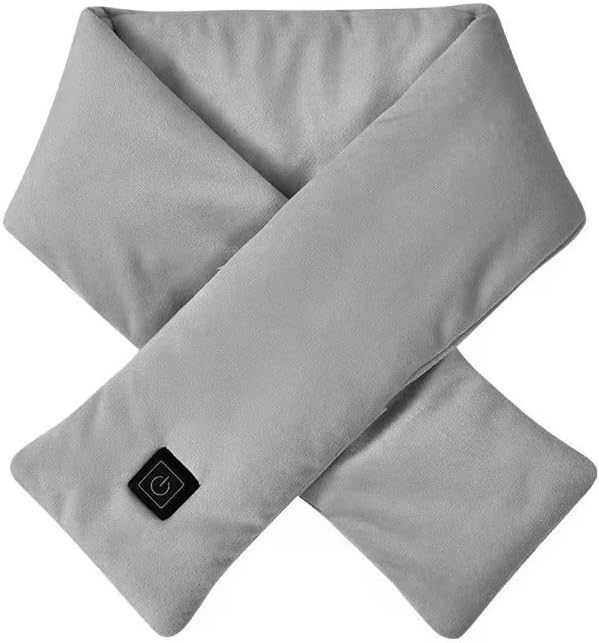 USB Heated Scarf with 3 Levels Adjustable Temperature