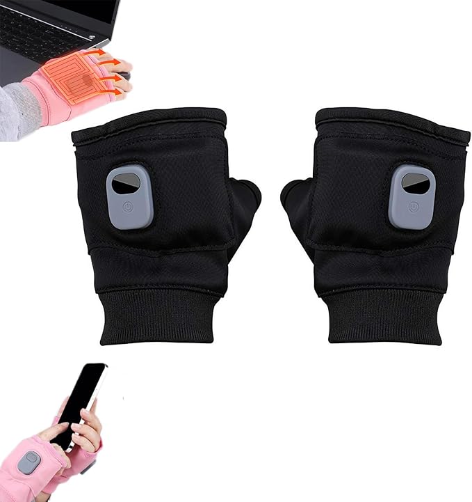🎄2025 Christmas On Sale🧤Smart Adjustable Heated Fingerless Gloves