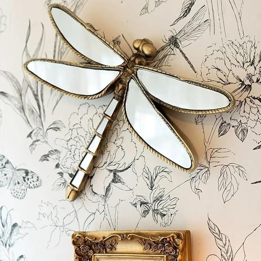 Dragonfly Mirror Wall Decor