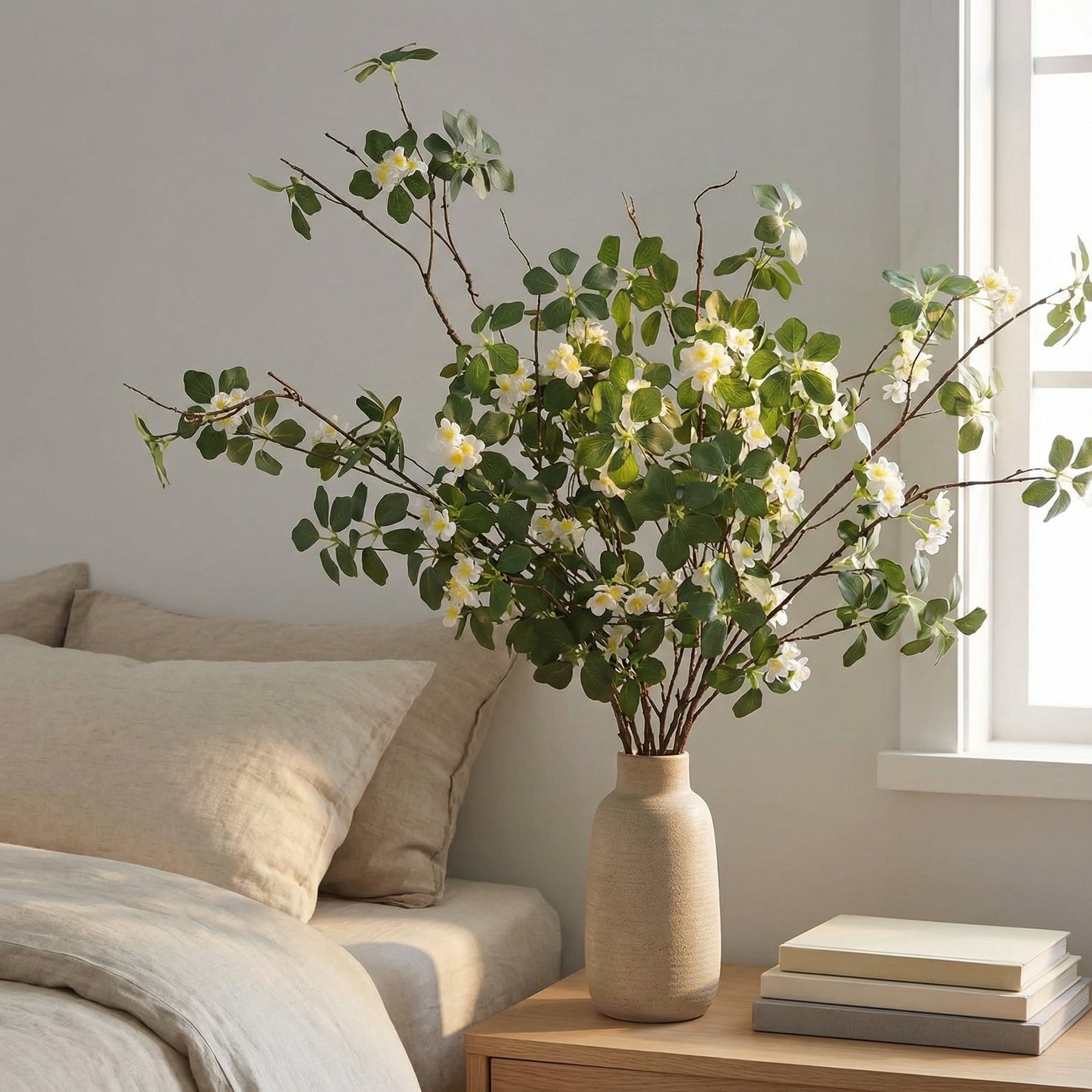 Tall Artificial Flowers Branches for Spring Indoor Decoration