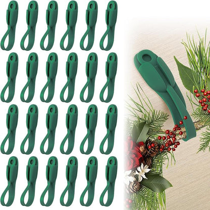6 PCS Christmas Silicone Garland Hangers