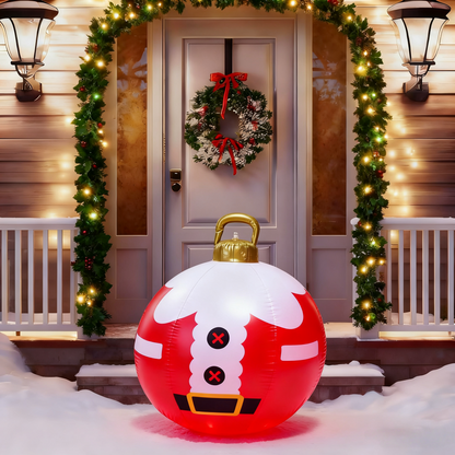 🎄2025 Christmas On Sale✨Giant PVC Inflatable Christmas Ball Ornaments
