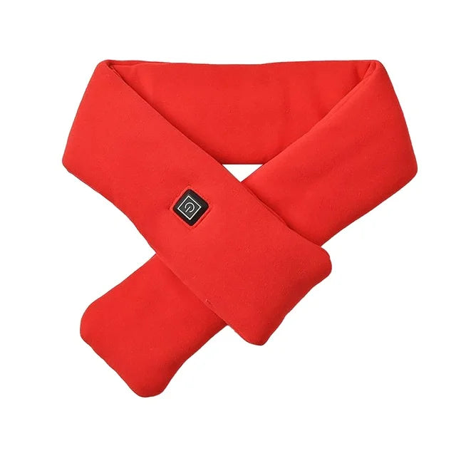 USB Heated Scarf with 3 Levels Adjustable Temperature