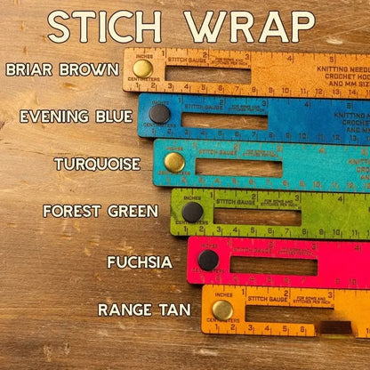 🔥LAST DAY 50% OFF🔥The Stitch Wrap ,7-in-1 Leather Measuring Tool