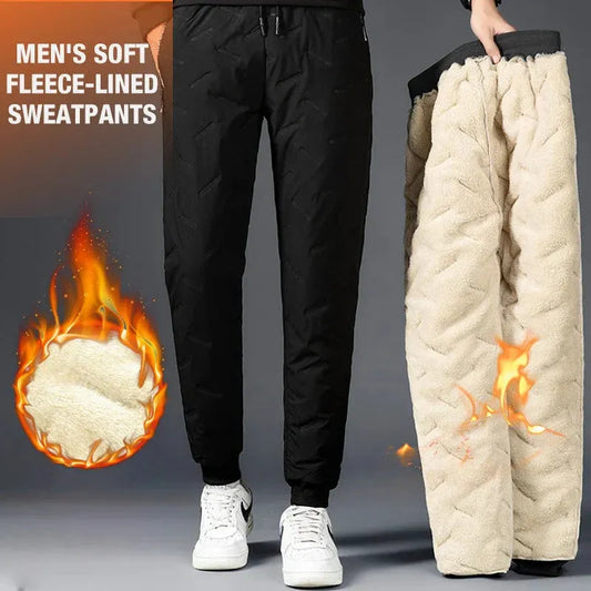Winter Warm Thick Fleece Sweatpants