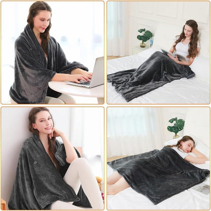 ⚡Flash Sale⚡Portable Electric Heated Blanket Shawl