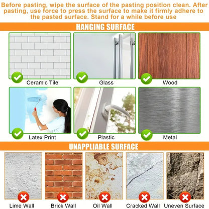 6 PCS Christmas Silicone Garland Hangers