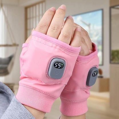 🎄2025 Christmas On Sale🧤Smart Adjustable Heated Fingerless Gloves