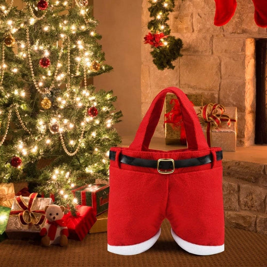 🎄2025 Christmas On Sale✨5 PCS Santa pants Gift Bags