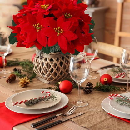 🎄Early Christmas Sale🔥Poinsettias Artificial Christmas Flowers