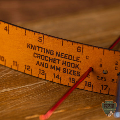 🔥LAST DAY 50% OFF🔥The Stitch Wrap ,7-in-1 Leather Measuring Tool