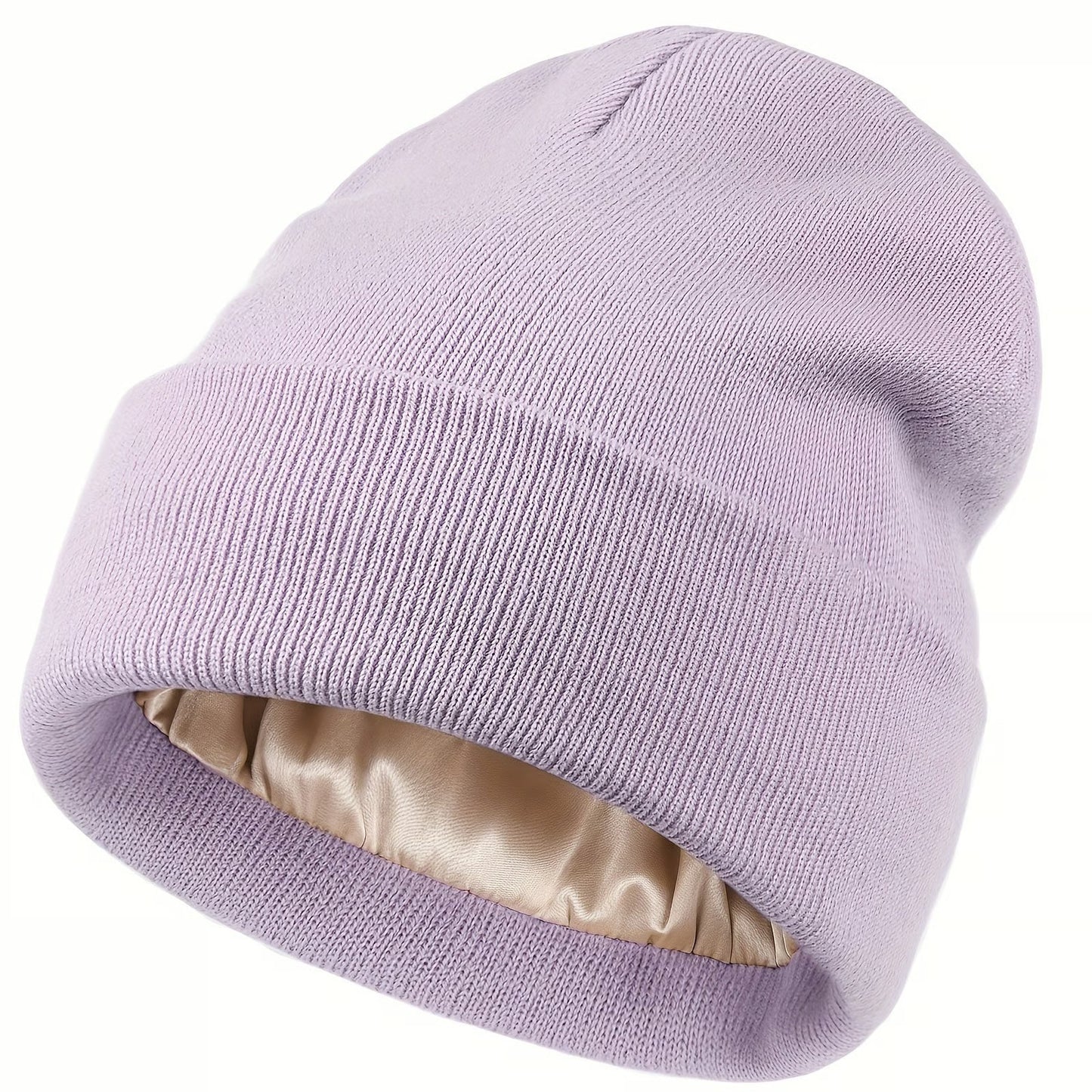 🔥LAST DAY 50% OFF🔥 Satin Lined Beanie