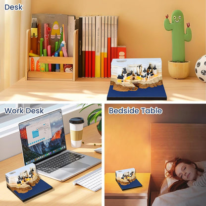 🎄2025 Christmas On Sale🏰Magic Castle with Weekly Calendar & LED Lights