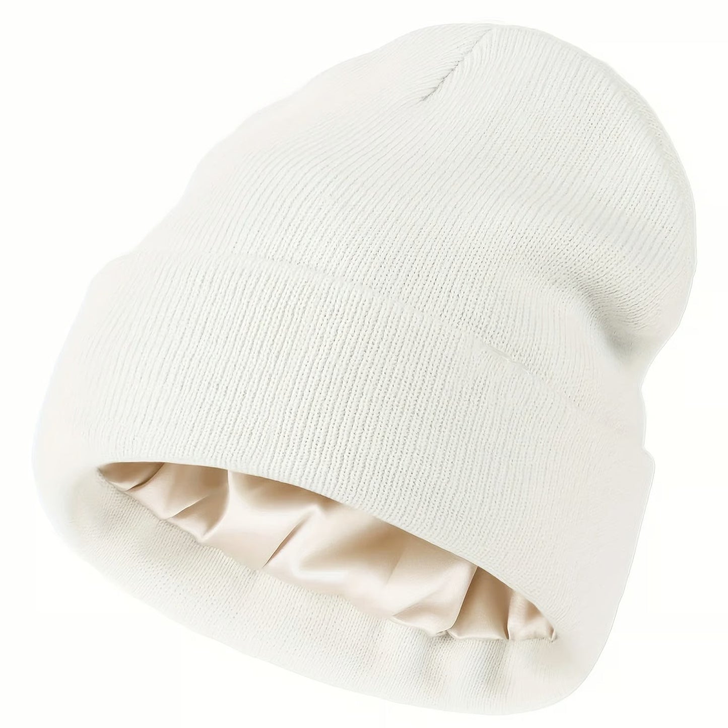 🔥LAST DAY 50% OFF🔥 Satin Lined Beanie
