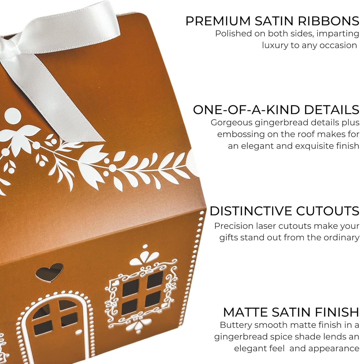 🎄2025 Christmas On Sale✨Gingerbread House Shaped Gift Box