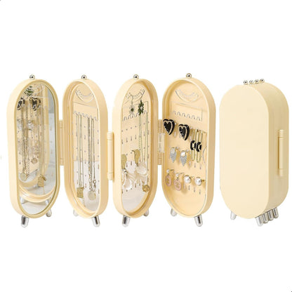 ⚡Flash Sale⚡4-Layer Dustproof Earring Necklace Jewelry Box