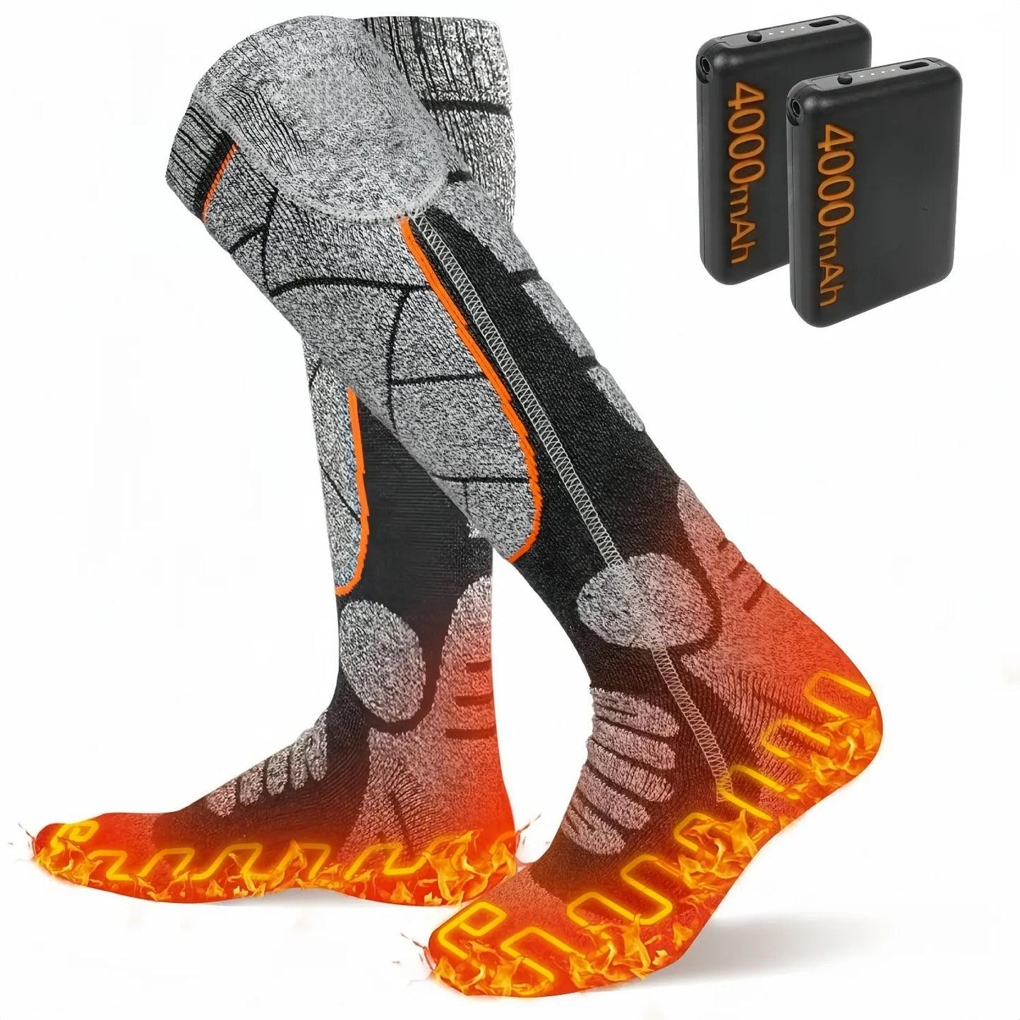 🎄Christmas On Sale🔥Rechargeable Heated Socks