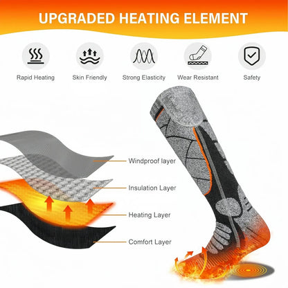 🎄Christmas On Sale🔥Rechargeable Heated Socks