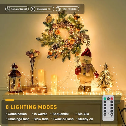 🎄Early Christmas Sale🔥LED Copper Wire Firecracker Light String