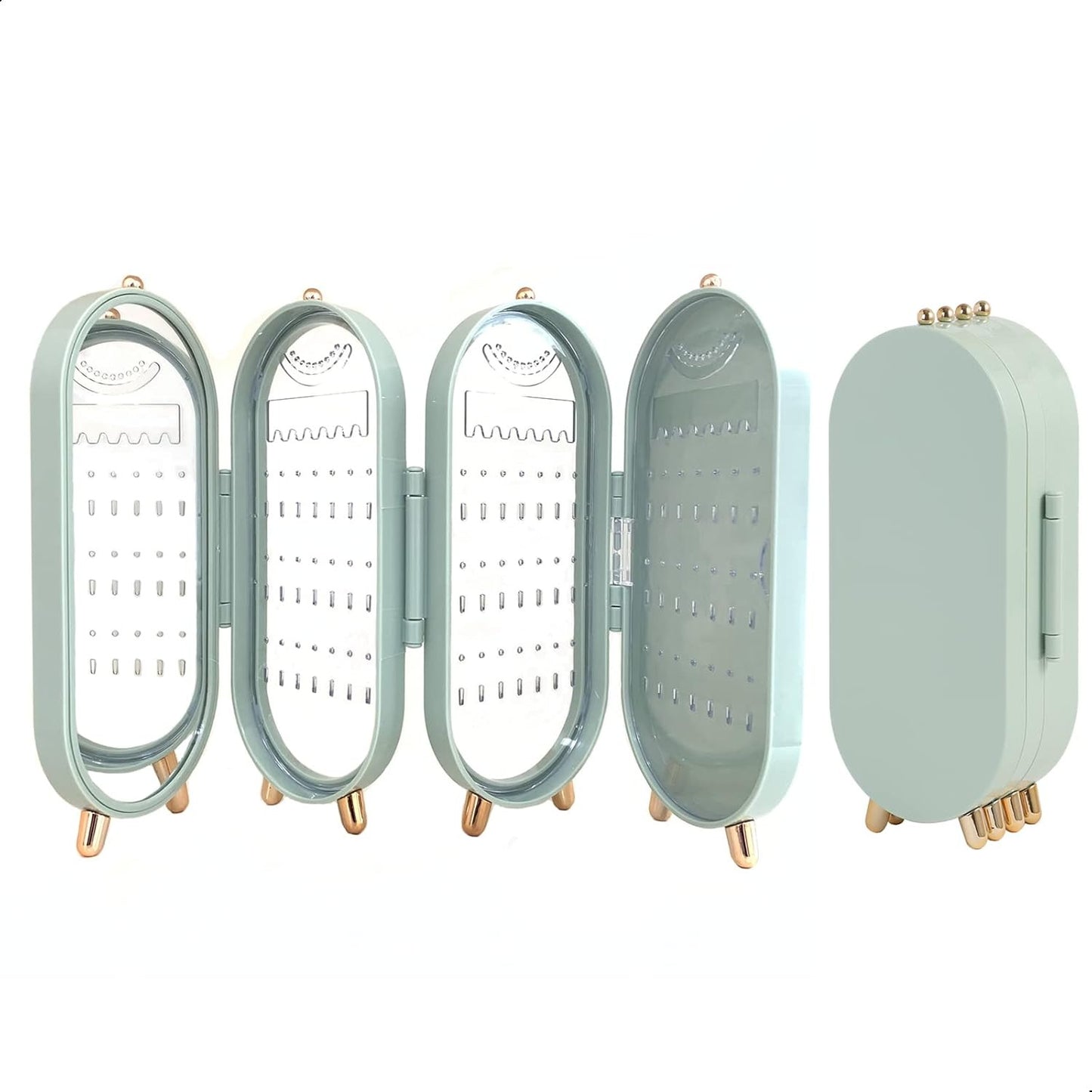 ⚡Flash Sale⚡4-Layer Dustproof Earring Necklace Jewelry Box