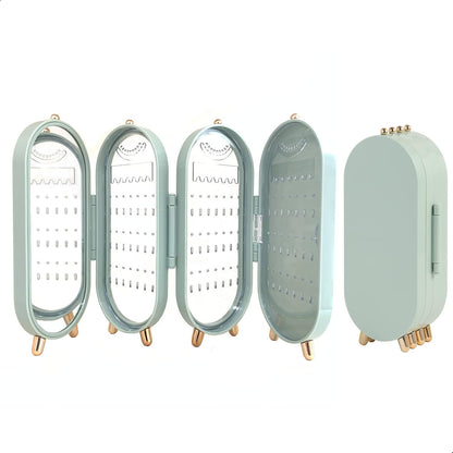 ⚡Flash Sale⚡4-Layer Dustproof Earring Necklace Jewelry Box