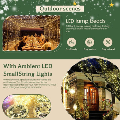 🎄Early Christmas Sale🔥LED Copper Wire Firecracker Light String