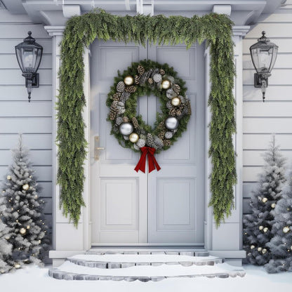 Christmas Artificial Cedar Garland