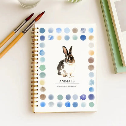 Beginner Watercolor Workbook Painting Kit