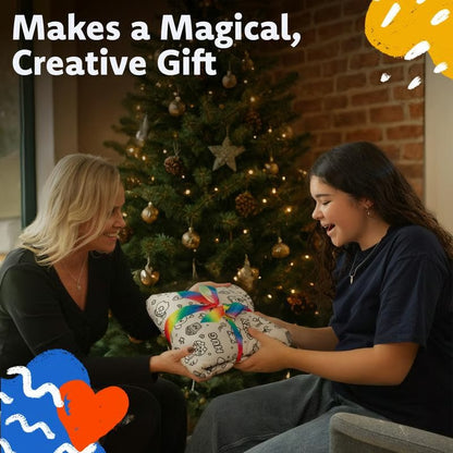 Cozy Companions Color-Your-Own Blanket Hoodie