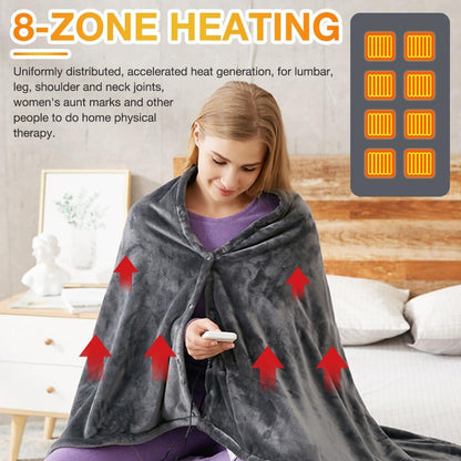 ⚡Flash Sale⚡Portable Electric Heated Blanket Shawl